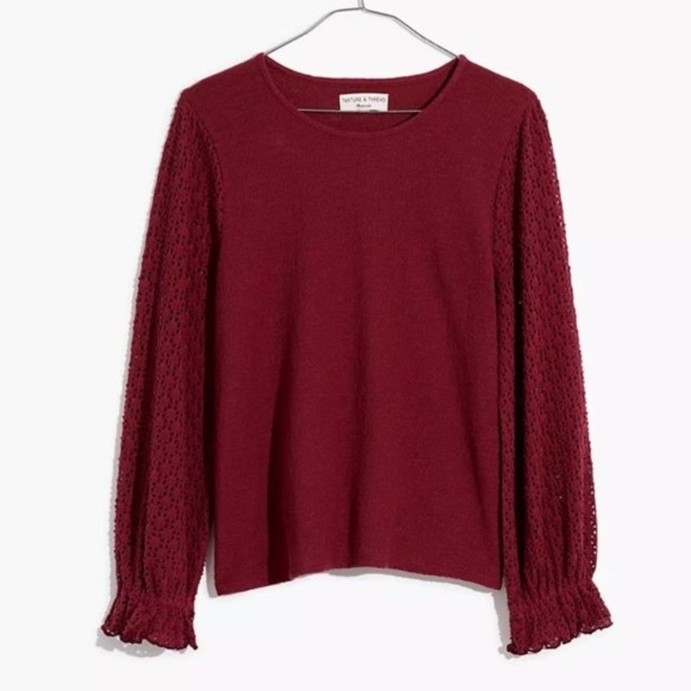 Madewell Texture & Thread Top - image 4